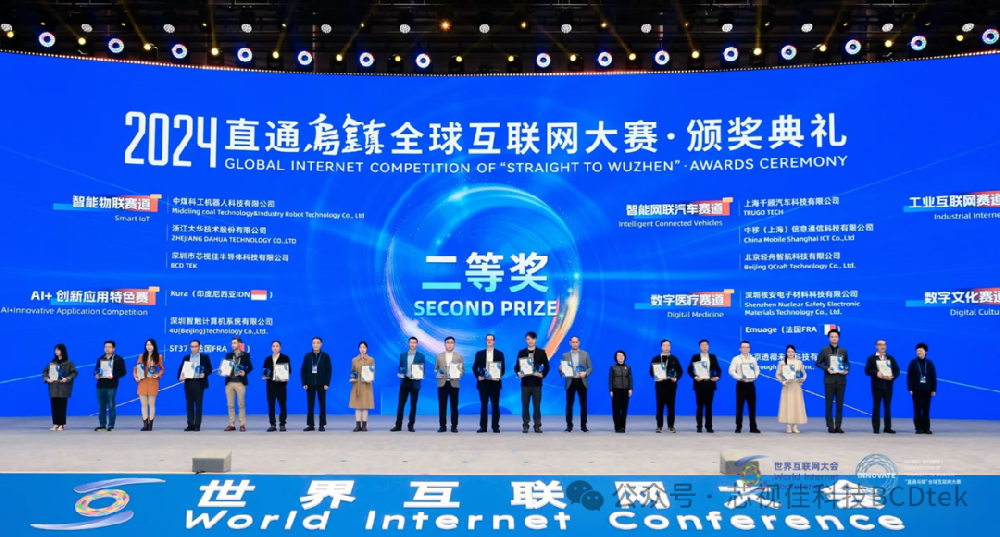芯視佳榮獲2024“直通烏鎮(zhèn)”全球互聯(lián)網(wǎng)大賽二等獎